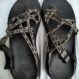Chaco Women's Zong X Ecotread Athletic Sandal Fizz Black Size 8 M Gently Used